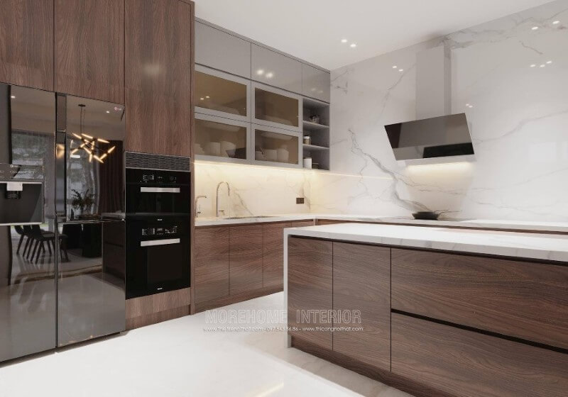 BST mẫu thiết kế tủ bếp ấn tượng