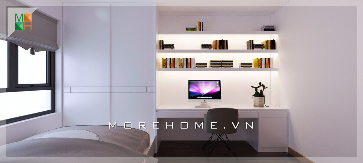 Thiết kế phòng ngủ nhỏ của chung cư, nhà phố hiện đại cho bé trai. Thiết kế phòng ngủ chung cư