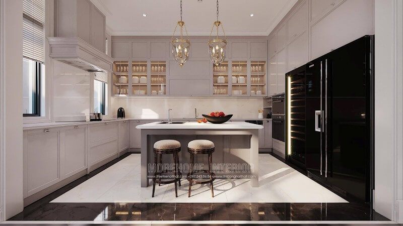 Chiêm ngưỡng 16 mẫu thiết kế tủ bếp sự lựa chọn hàng đầu trong thời đại hiện đại